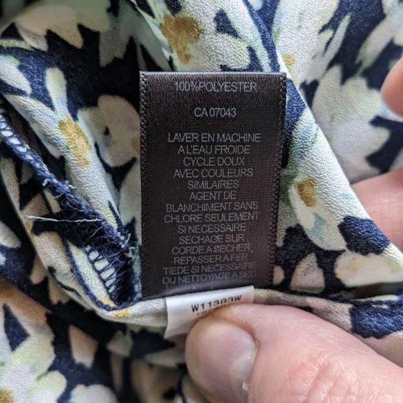 Spense Daisy Print Tunic Tank 2X - Picture 7 of 8